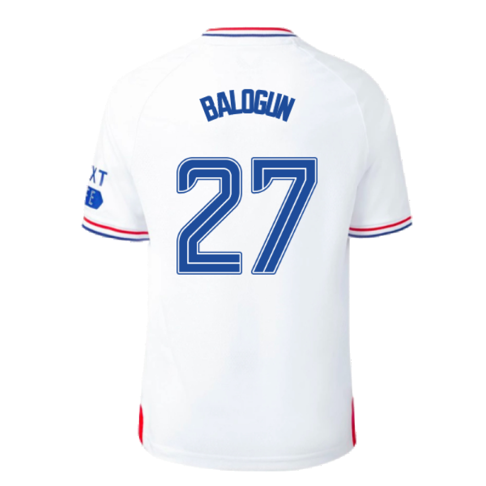 2023-2024 Rangers Away Shirt (Kids) (Balogun 27)