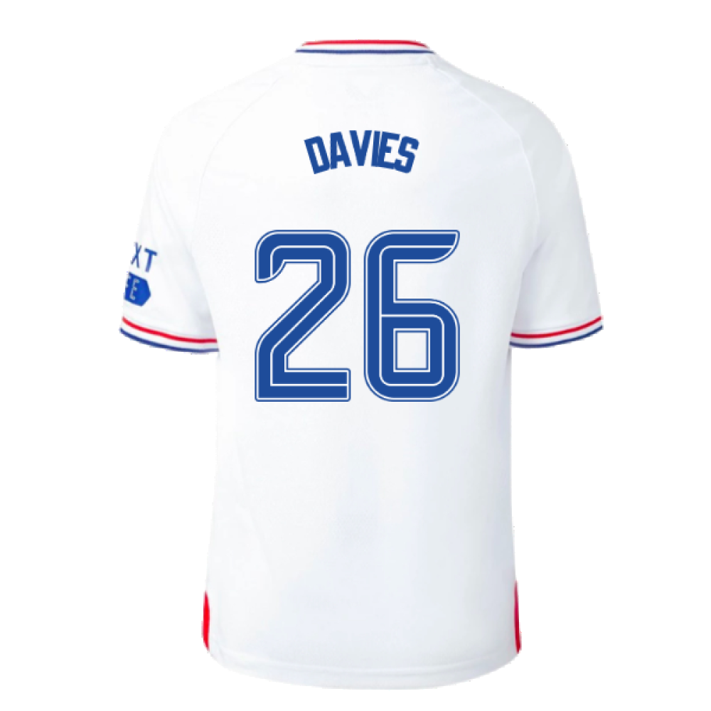 2023-2024 Rangers Away Shirt (Kids) (Davies 26)