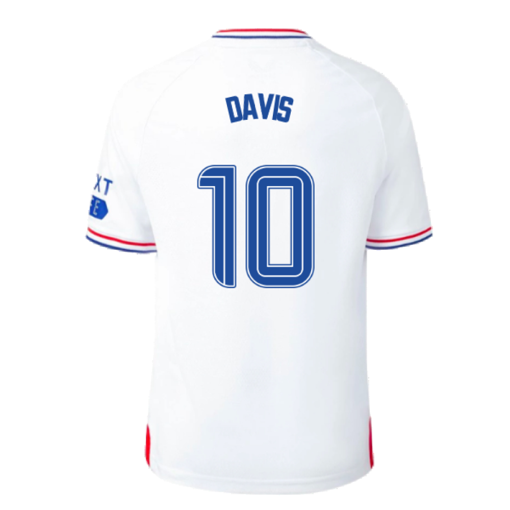 2023-2024 Rangers Away Shirt (Kids) (Davis 10)