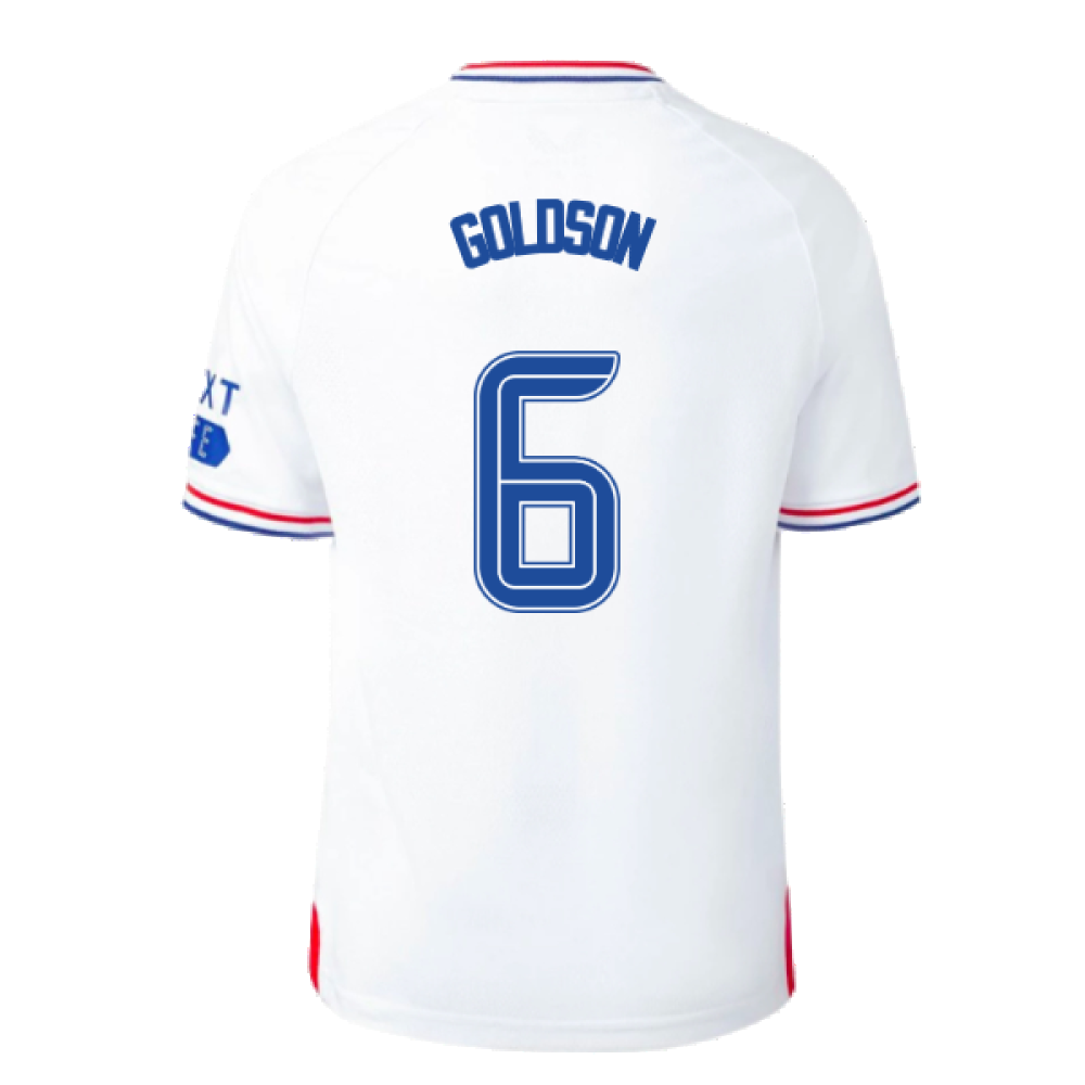 2023-2024 Rangers Away Shirt (Kids) (Goldson 6)