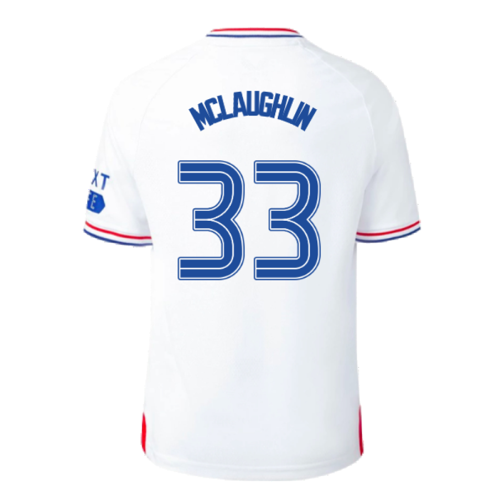 2023-2024 Rangers Away Shirt (Kids) (McLaughlin 33)