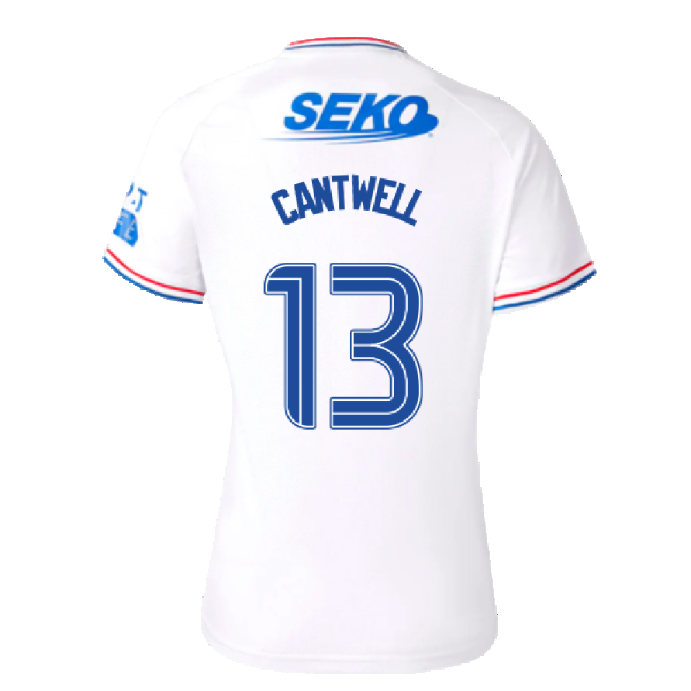 2023-2024 Rangers Away Shirt (Ladies) (Cantwell 13)