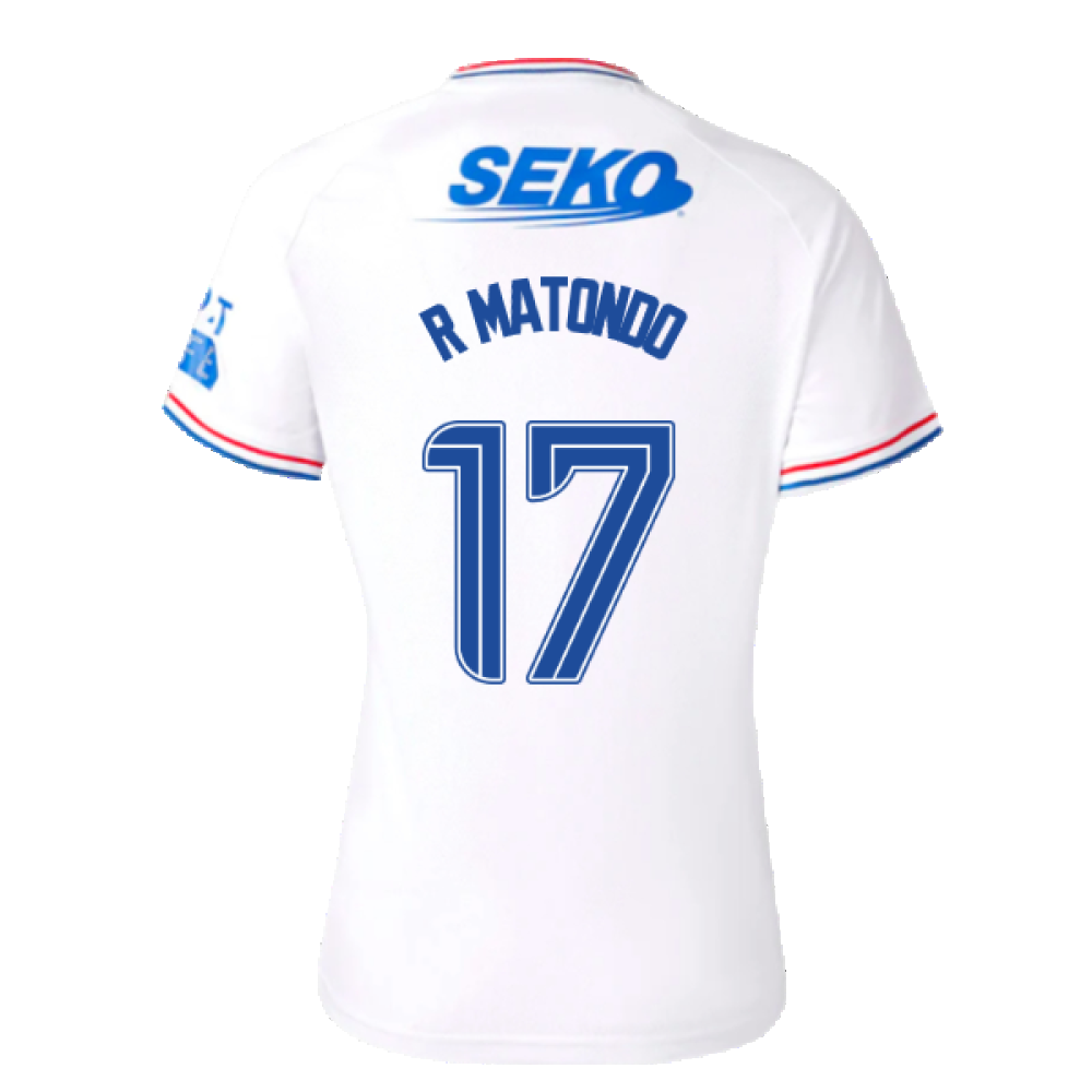 2023-2024 Rangers Away Shirt (Ladies) (R Matondo 17)