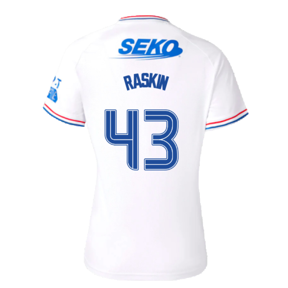 2023-2024 Rangers Away Shirt (Ladies) (Raskin 43)