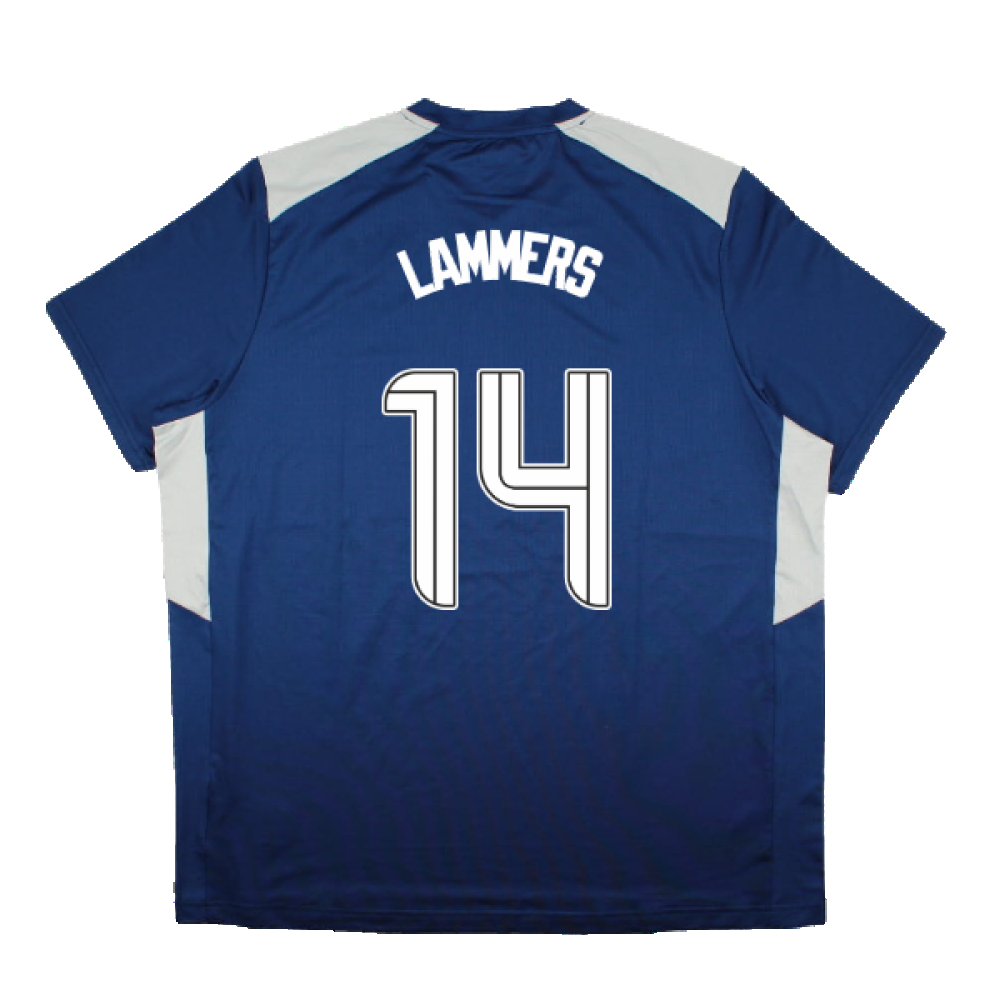 2023-2024 Rangers Coaches Match Day Tee (Blue) (Lammers 14)