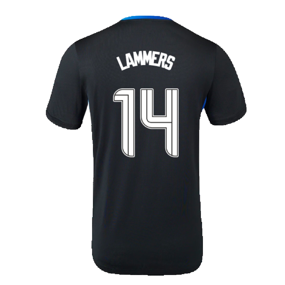 2023-2024 Rangers Coaches Training Tee (Ebony) (Lammers 14)