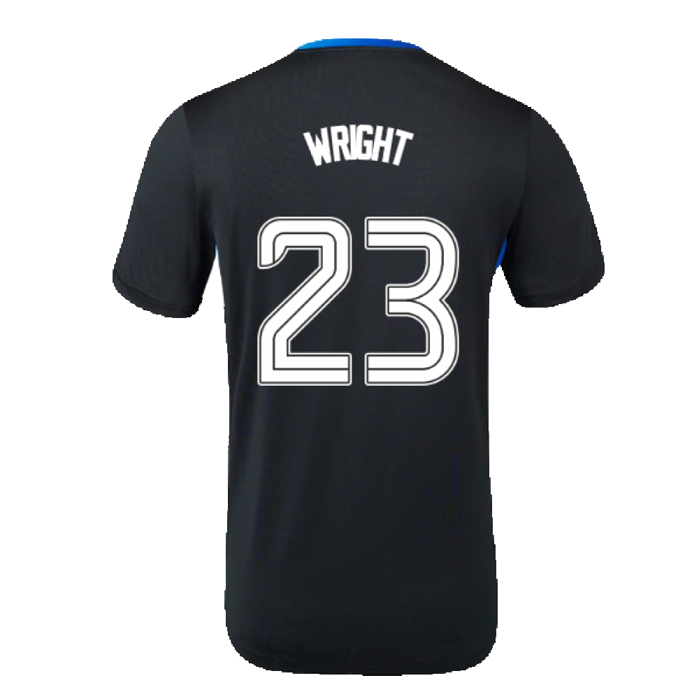 2023-2024 Rangers Coaches Training Tee (Ebony) (Wright 23)