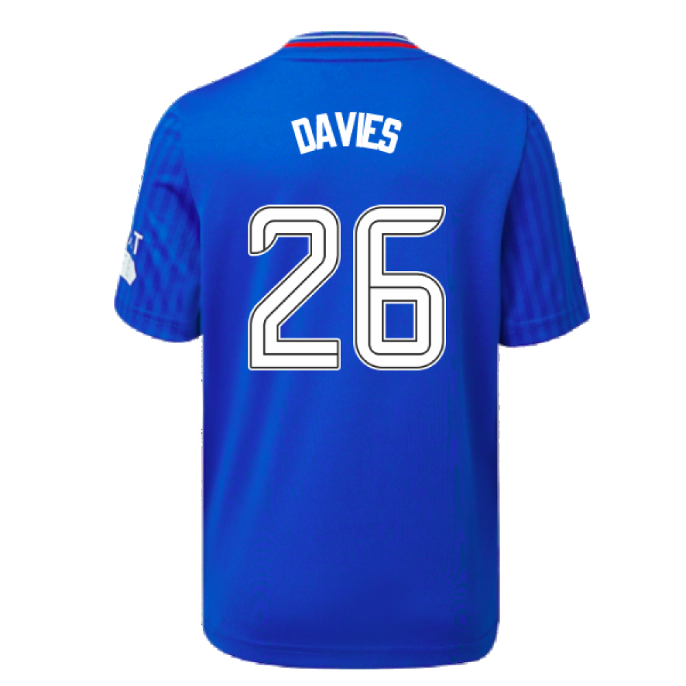 2023-2024 Rangers Home Shirt (Kids) (Davies 26)