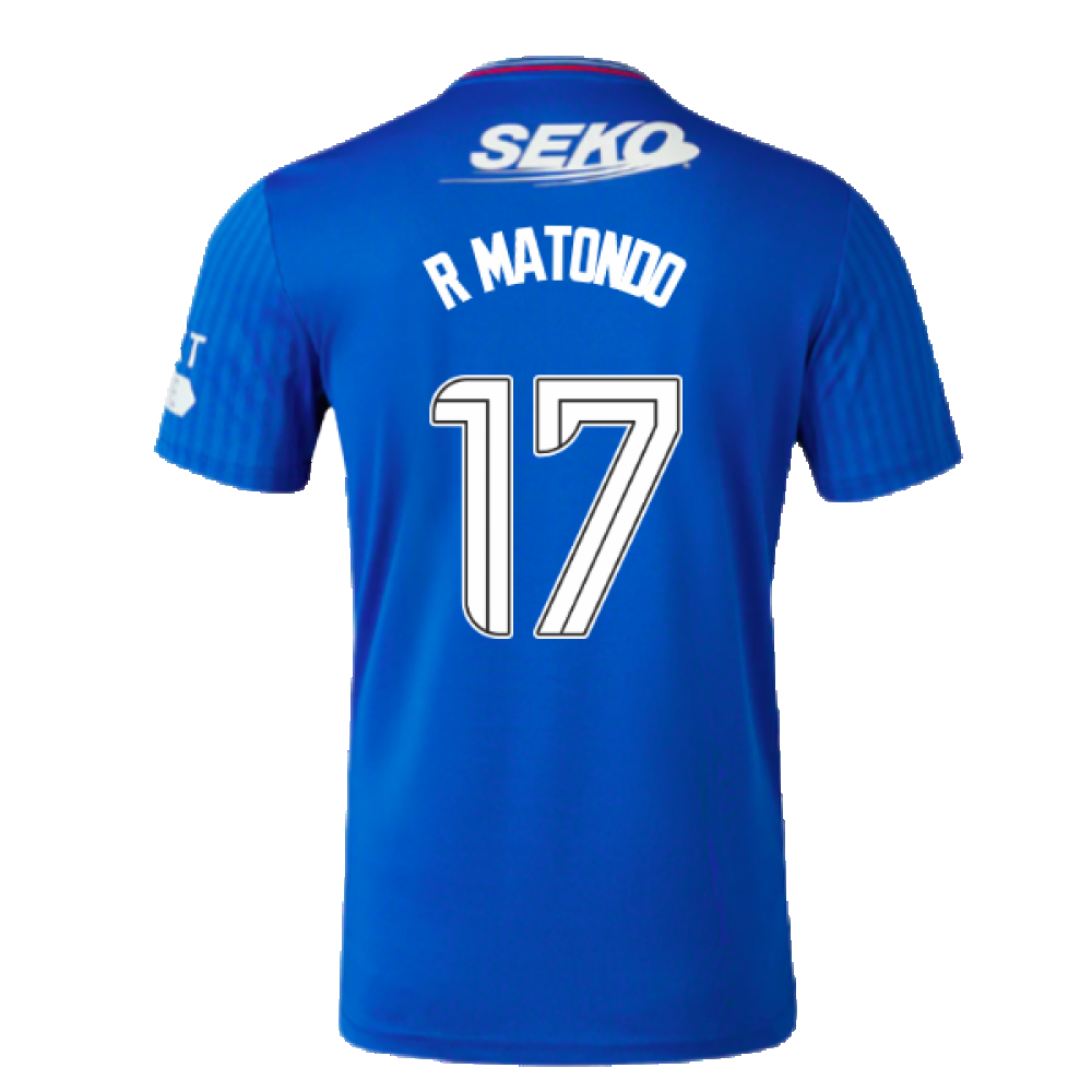 2023-2024 Rangers Home Shirt (R Matondo 17)