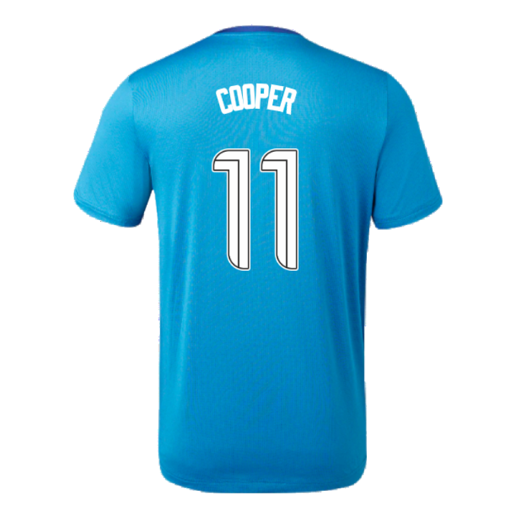 2023-2024 Rangers Players Training Tee (Deep Water) (Cooper 11)