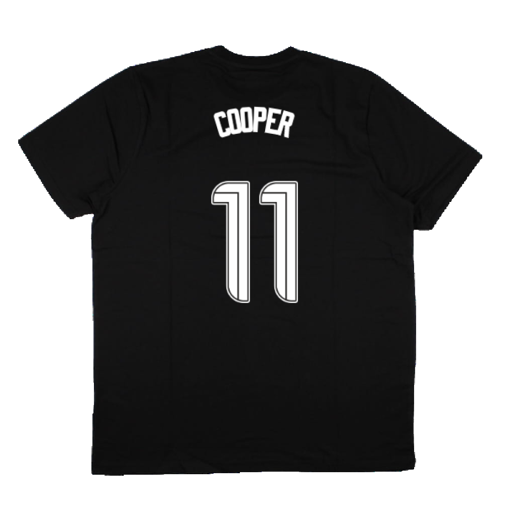 2023-2024 Rangers Players Travel Logo Tee (Black) (Cooper 11)