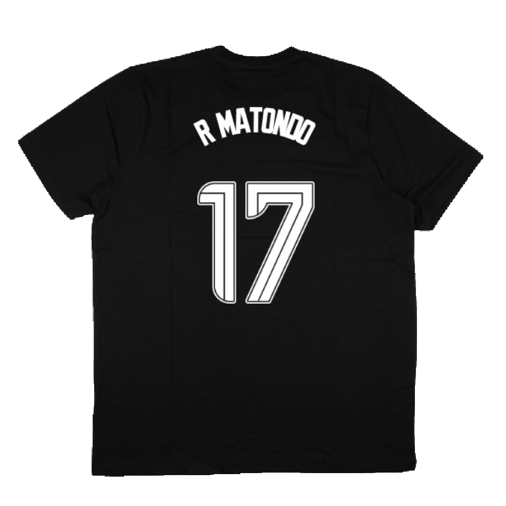 2023-2024 Rangers Players Travel Logo Tee (Black) (R Matondo 17)