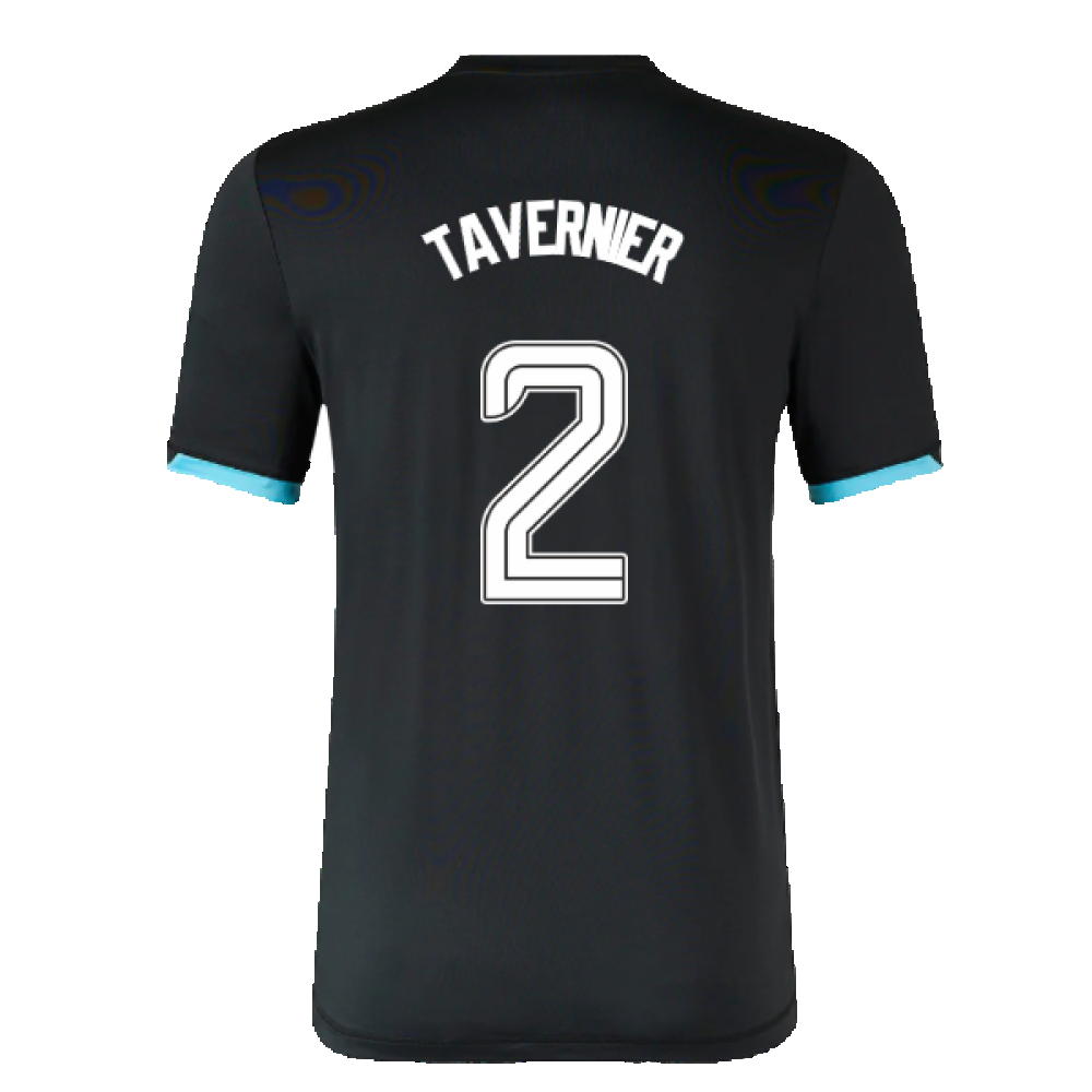 2023-2024 Rangers Players Travel SS Tee (Black) (Tavernier 2)