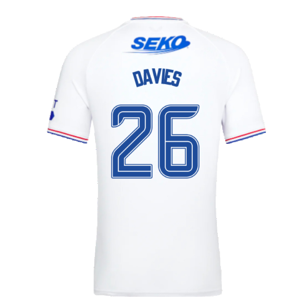 2023-2024 Rangers Pro Authentic Away Shirt (Davies 26)