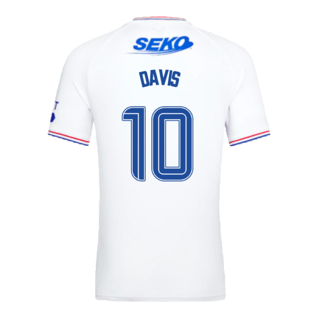 2023-2024 Rangers Pro Authentic Away Shirt (Davis 10)