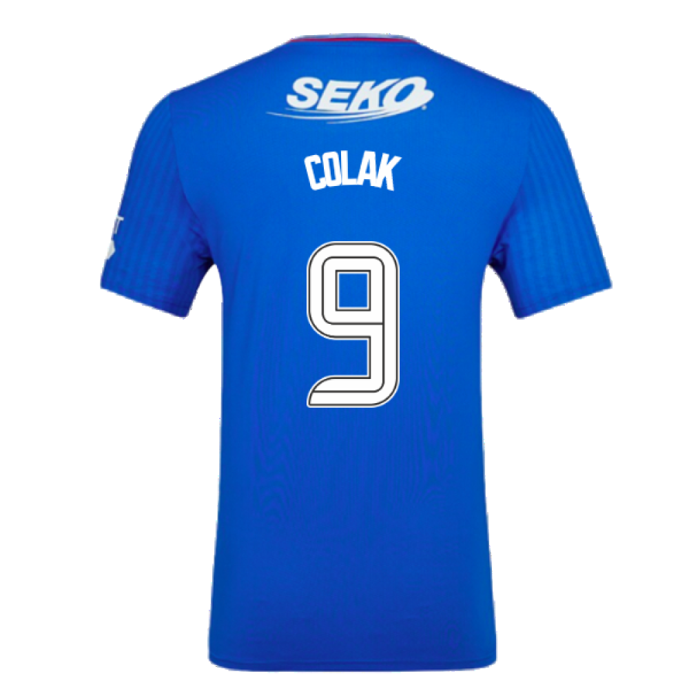 2023-2024 Rangers Pro Authentic Home Shirt (Colak 9)