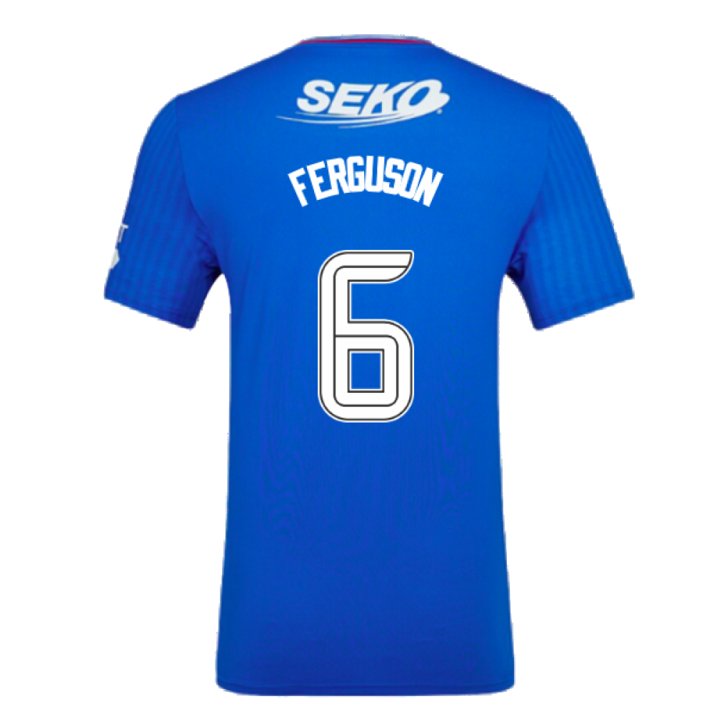 2023-2024 Rangers Pro Authentic Home Shirt (Ferguson 6)