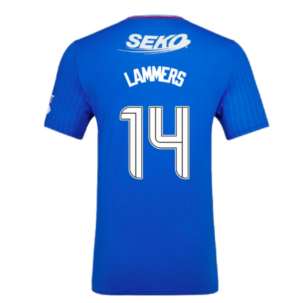 2023-2024 Rangers Pro Authentic Home Shirt (Lammers 14)