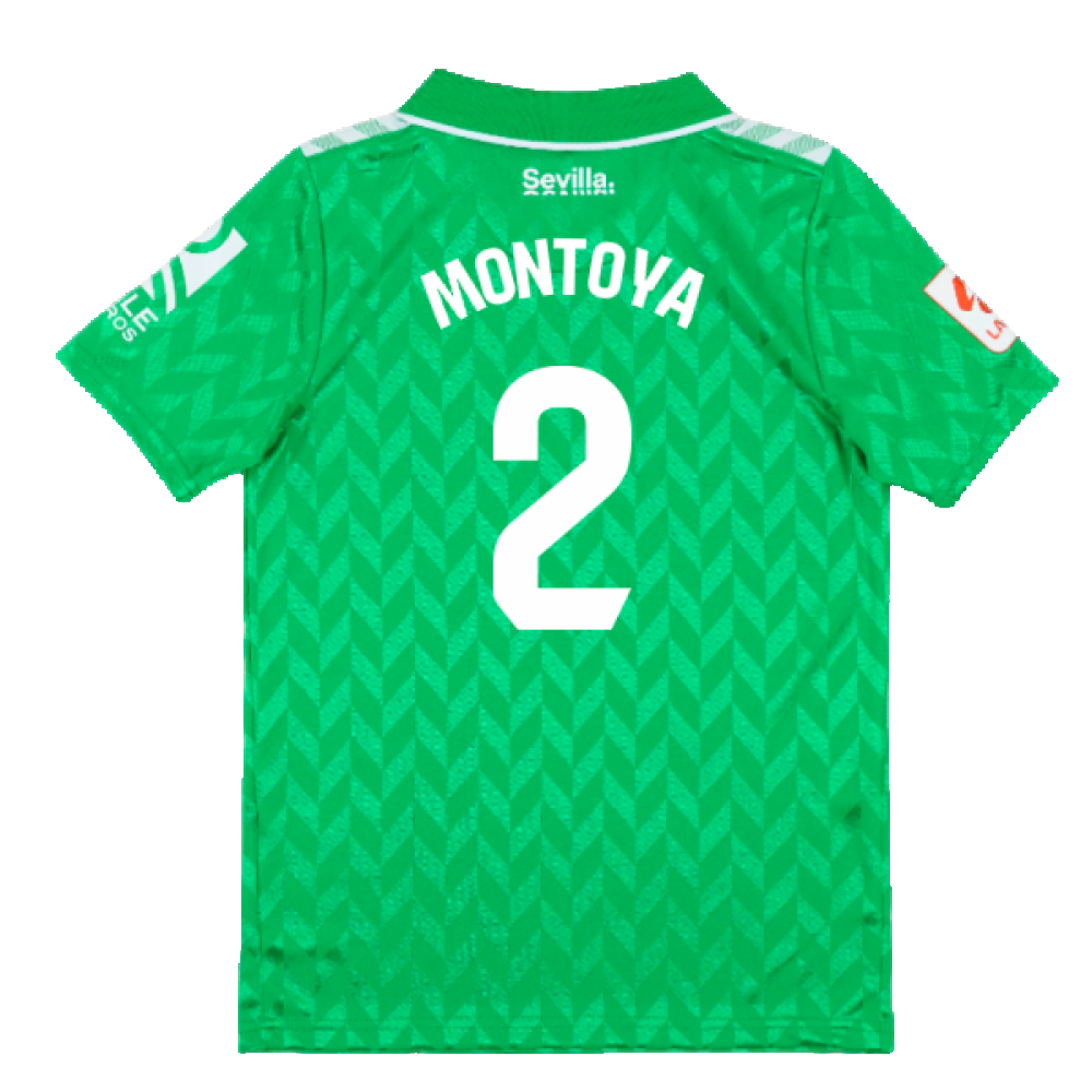 2023-2024 Real Betis Away Shirt (Kids) (MONTOYA 2)
