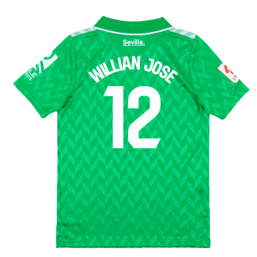 2023-2024 Real Betis Away Shirt (Kids) (WILLIAN JOSE 12)