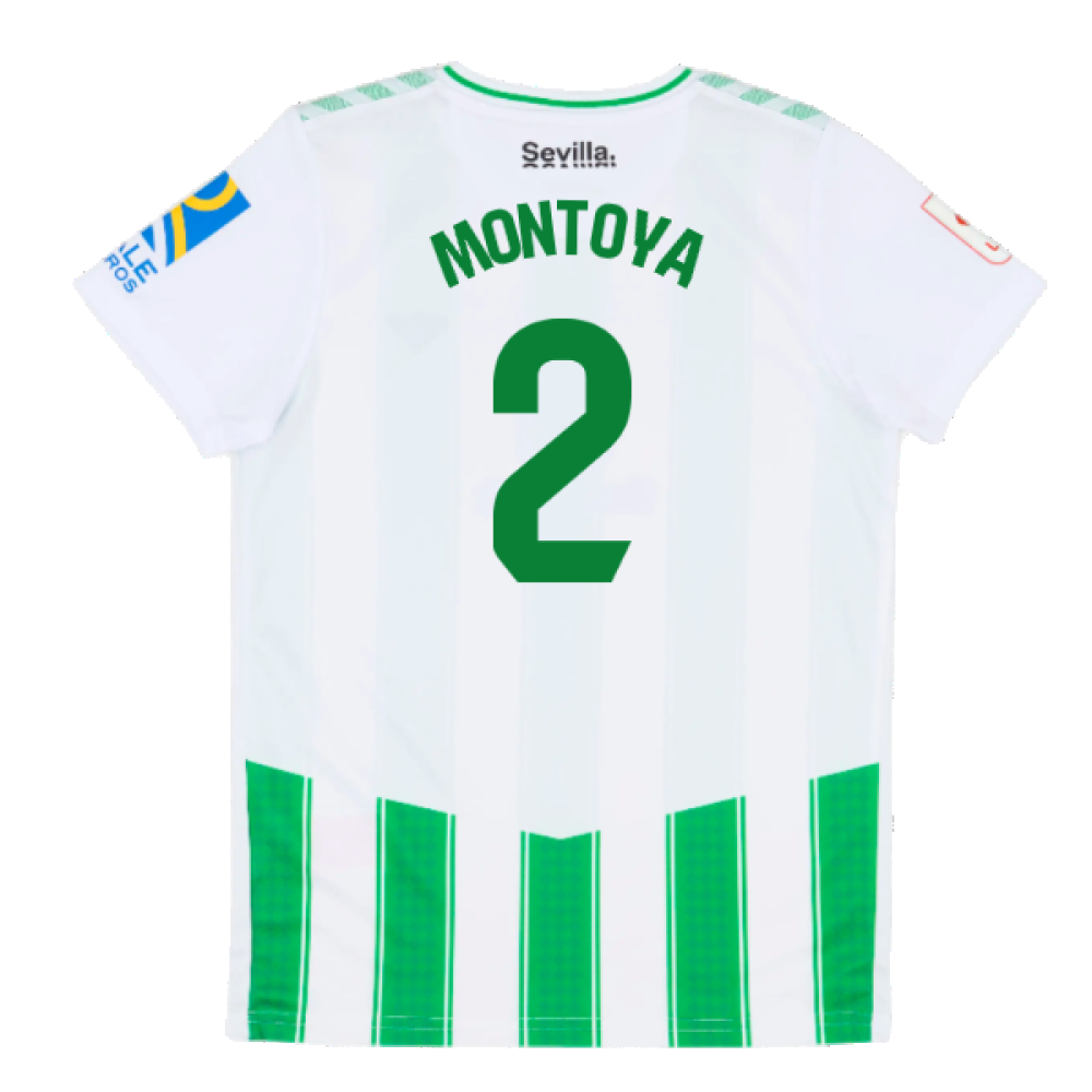 2023-2024 Real Betis Home Shirt (Kids) (MONTOYA 2)