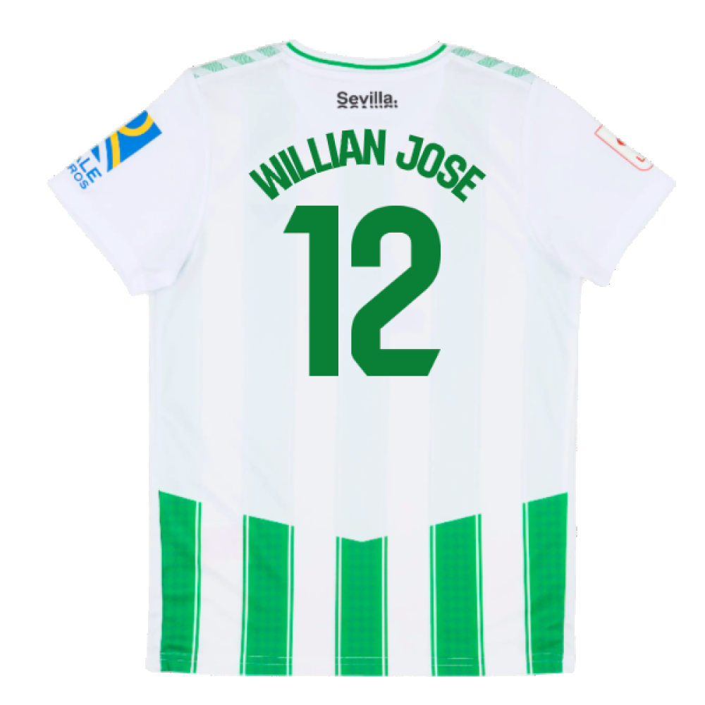 2023-2024 Real Betis Home Shirt (Kids) (WILLIAN JOSE 12)