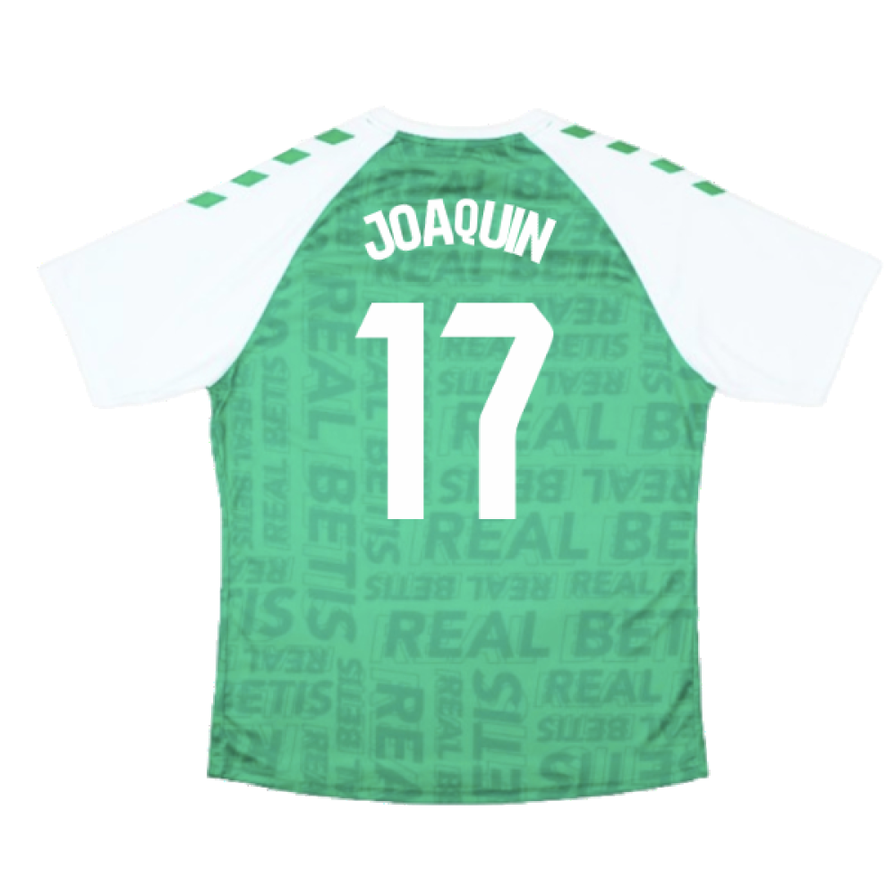 2023-2024 Real Betis Pre-Match Shirt (Green) (JOAQUIN 17)