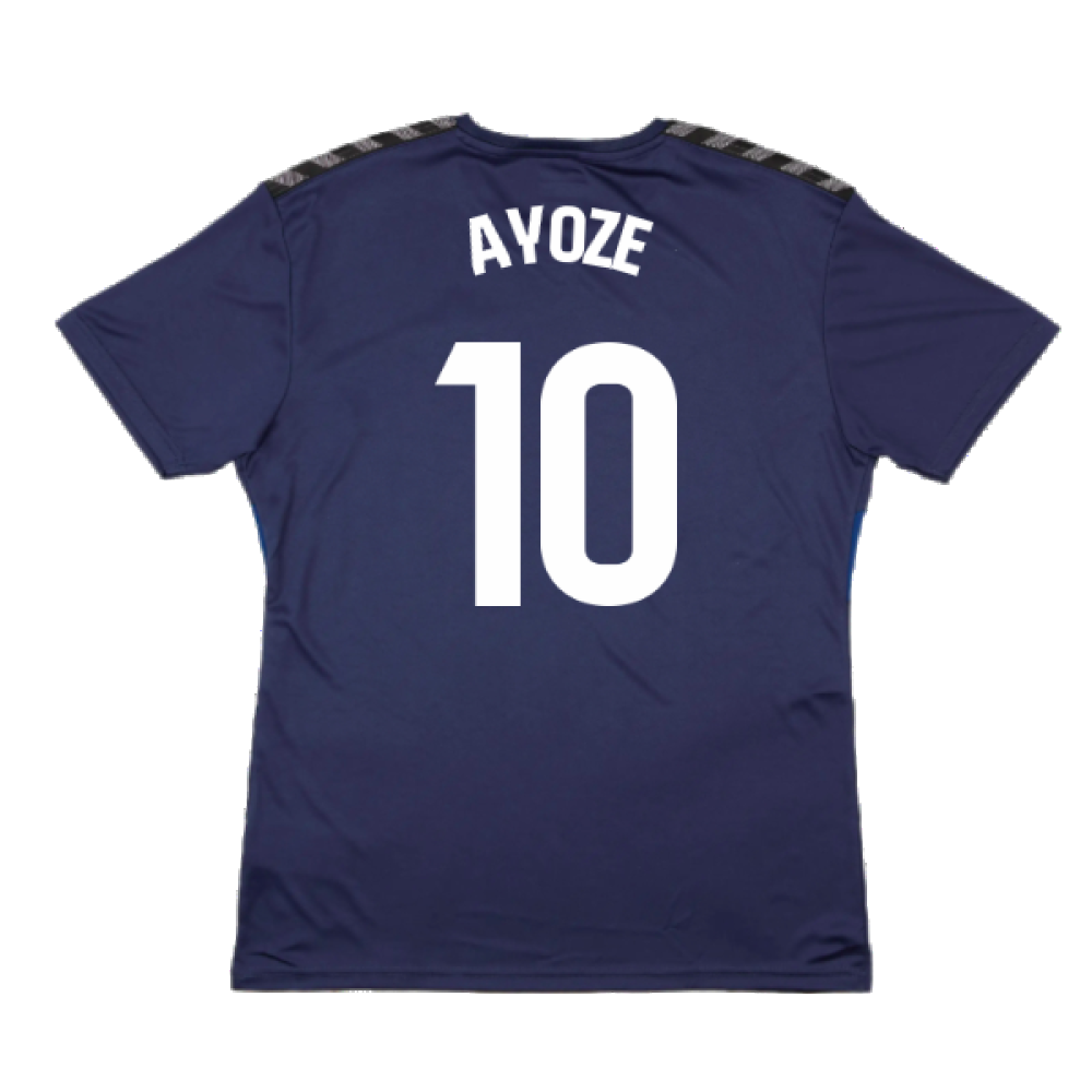 2023-2024 Real Betis Training Shirt (Navy) (AYOZE 10)