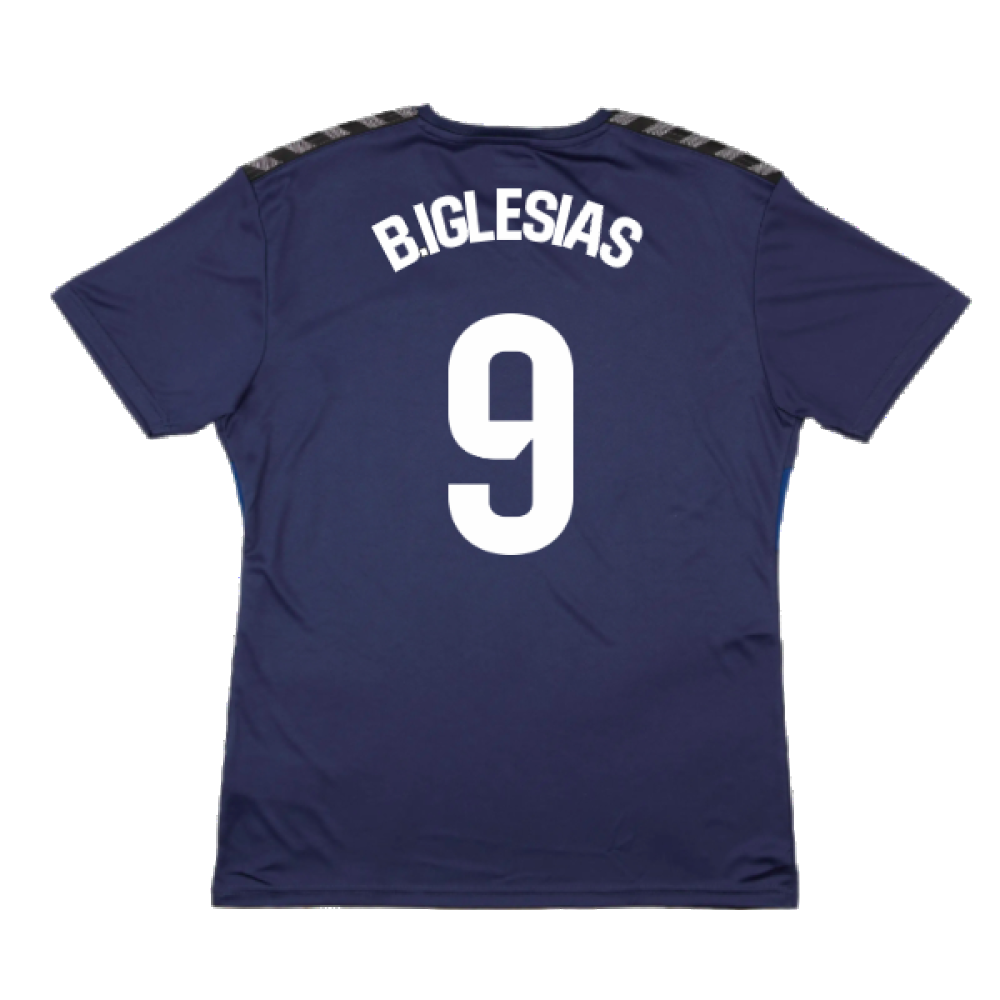 2023-2024 Real Betis Training Shirt (Navy) (B.IGLESIAS 9)