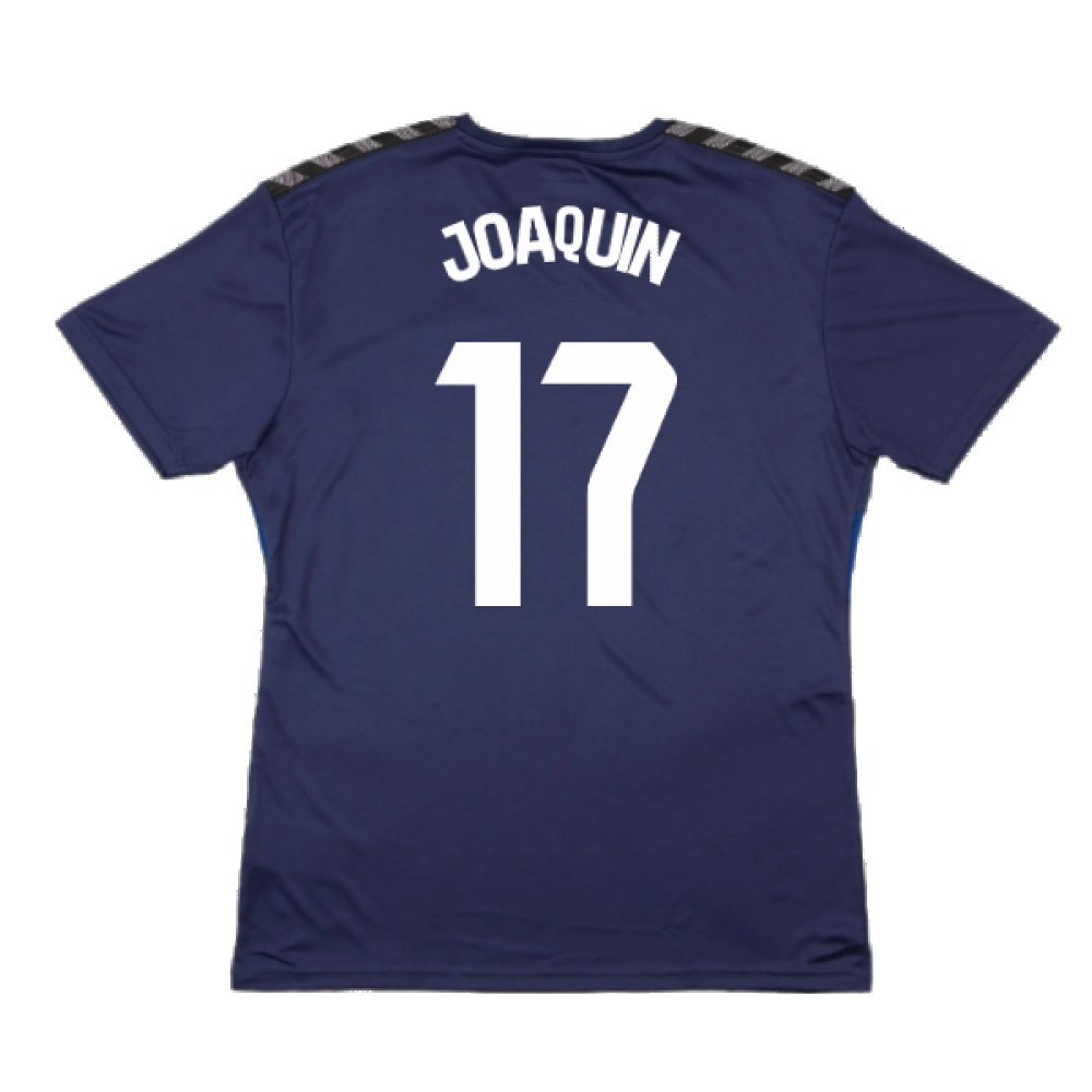 2023-2024 Real Betis Training Shirt (Navy) (JOAQUIN 17)