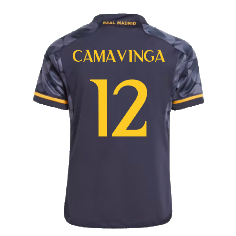 2023-2024 Real Madrid Away Mini Kit (Camavinga 12)