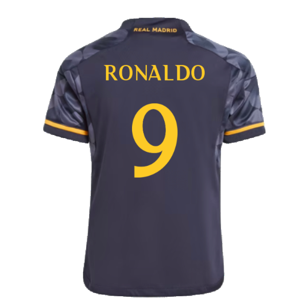 2023-2024 Real Madrid Away Mini Kit (Ronaldo 9)