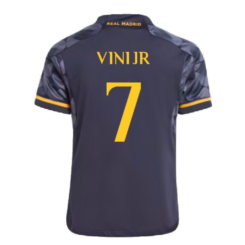 2023-2024 Real Madrid Away Mini Kit (Vini Jr 7)