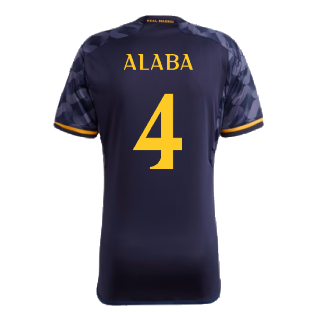 2023-2024 Real Madrid Away Shirt (Alaba 4)