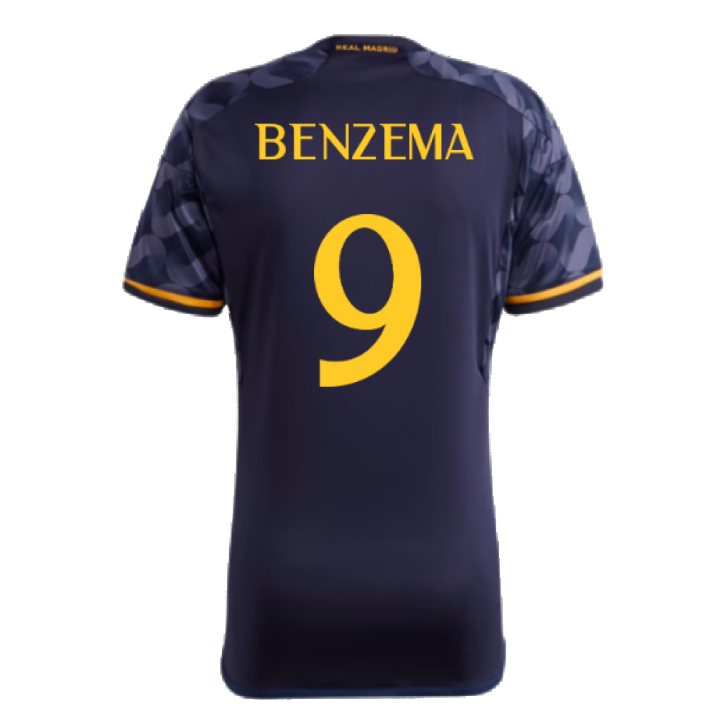 2023-2024 Real Madrid Away Shirt (Benzema 9)