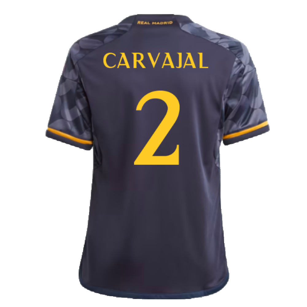 2023-2024 Real Madrid Away Shirt (Kids) (Carvajal 2)