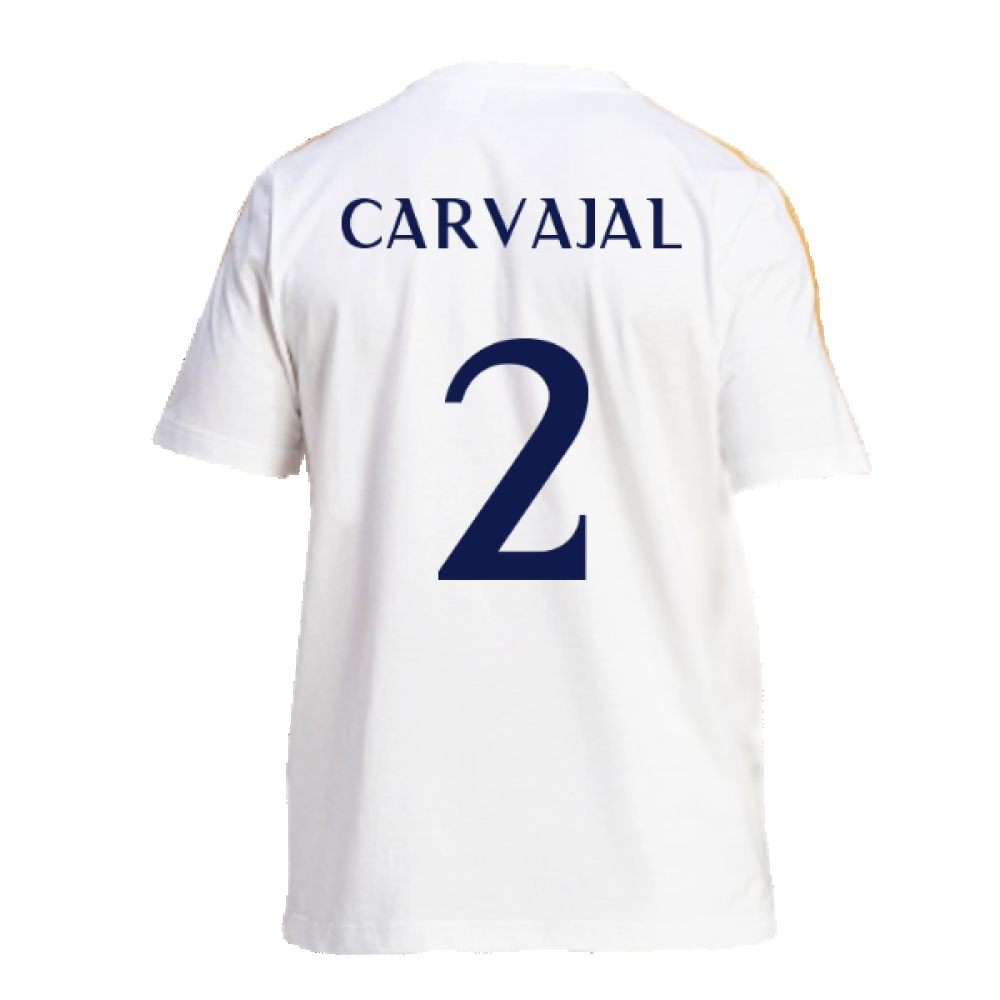 2023-2024 Real Madrid DNA Tee (White) (Carvajal 2)