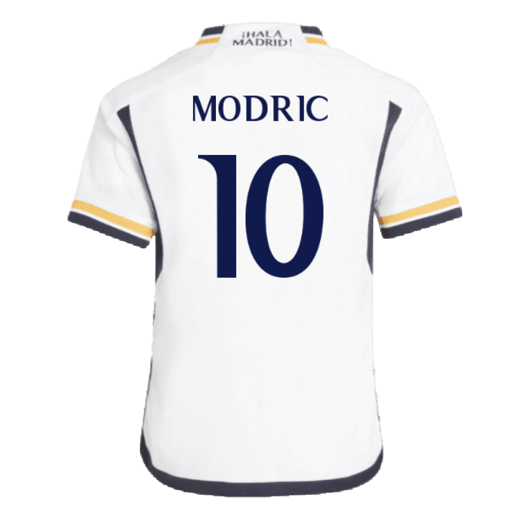 2023-2024 Real Madrid Home Mini Kit (Modric 10)