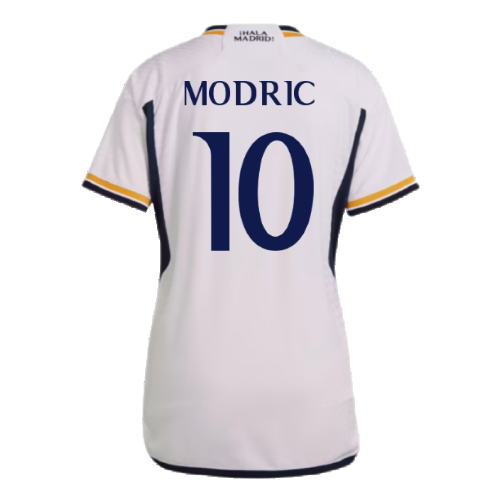 2023-2024 Real Madrid Home Shirt (Ladies) (Modric 10)