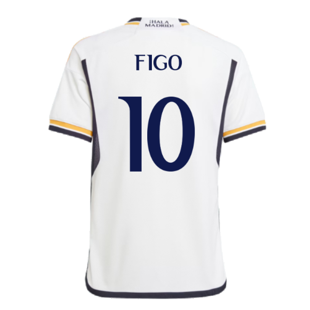 2023-2024 Real Madrid Home Youth Kit (Figo 10)