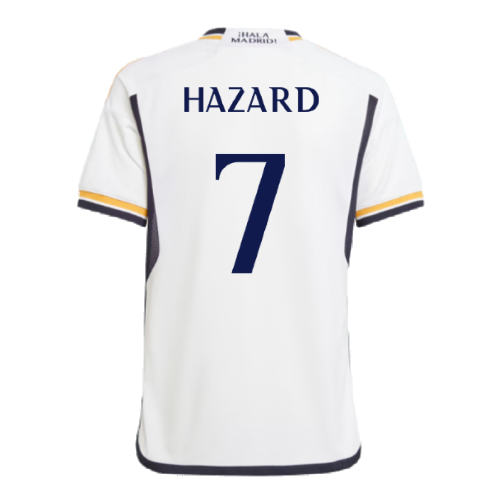 2023-2024 Real Madrid Home Youth Kit (Hazard 7)