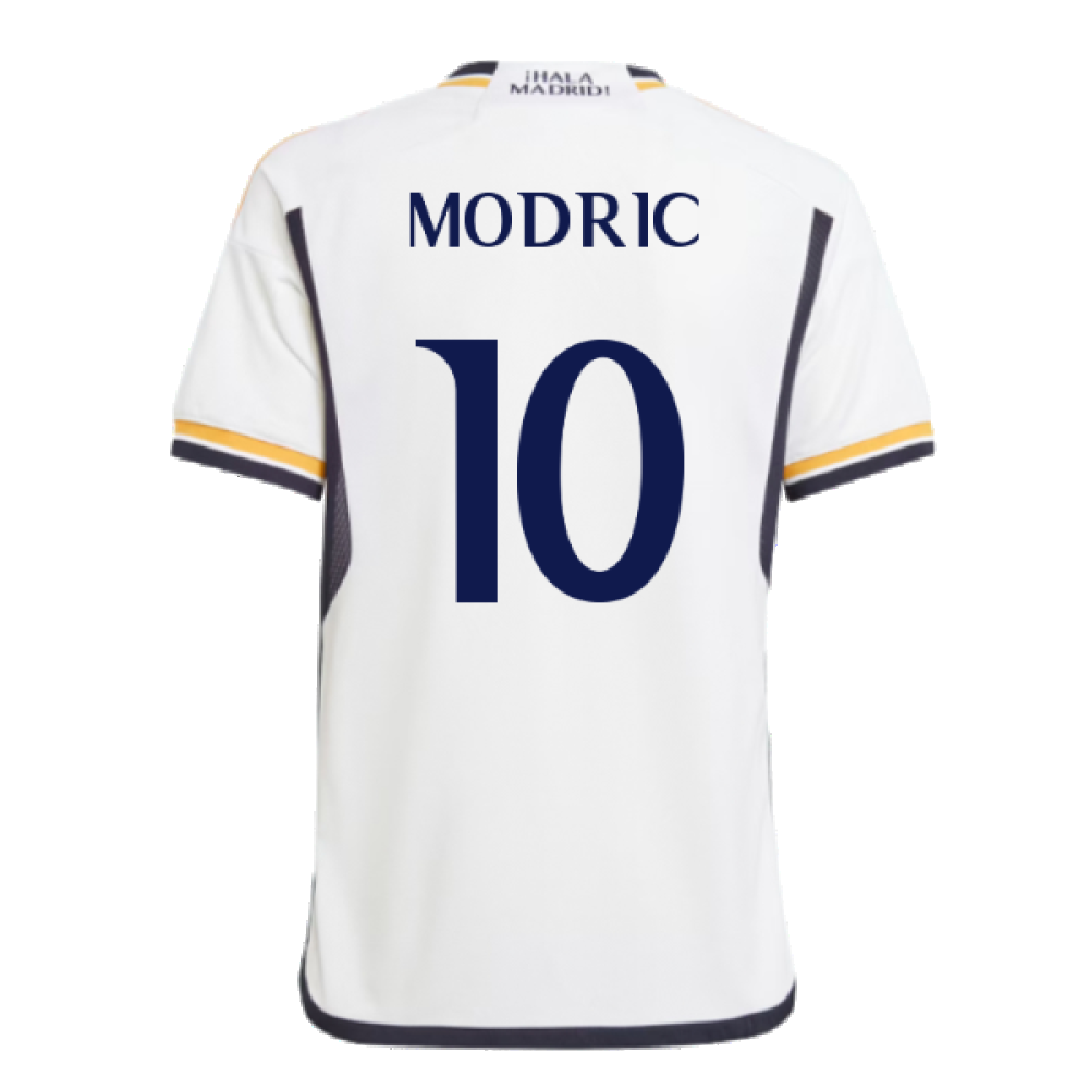 2023-2024 Real Madrid Home Youth Kit (Modric 10)