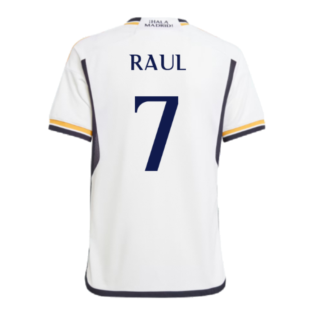 2023-2024 Real Madrid Home Youth Kit (Raul 7)