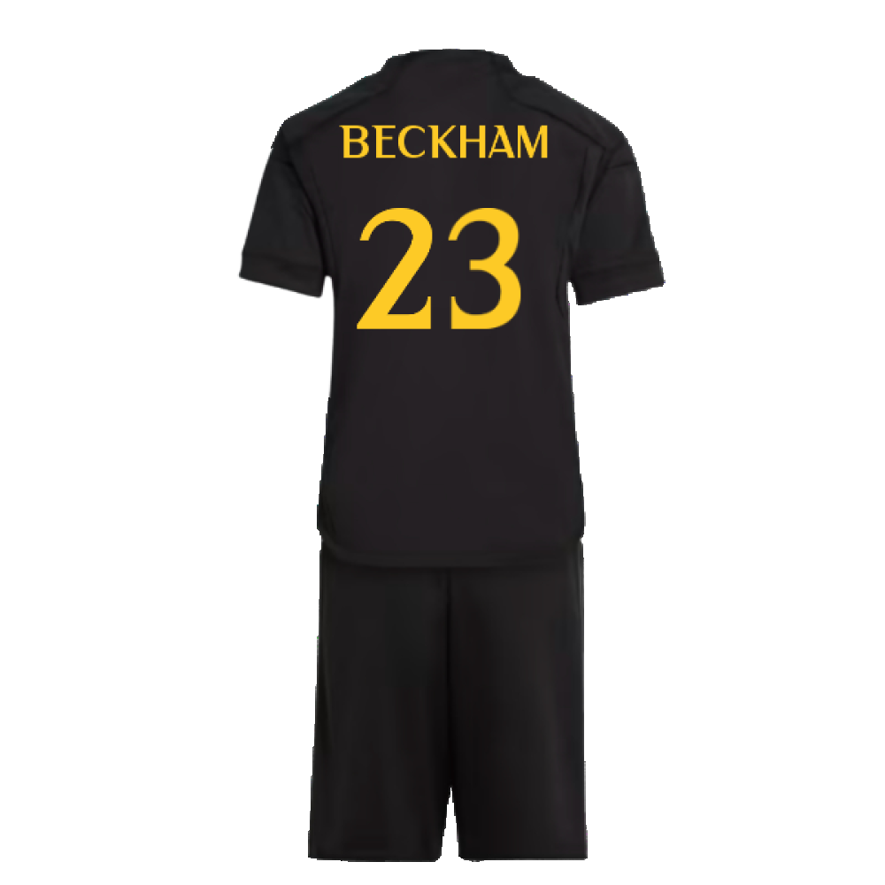 2023-2024 Real Madrid Third Mini Kit (Beckham 23)