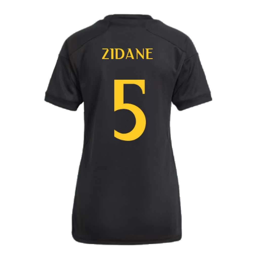 2023-2024 Real Madrid Third Shirt (Ladies) (Zidane 5)