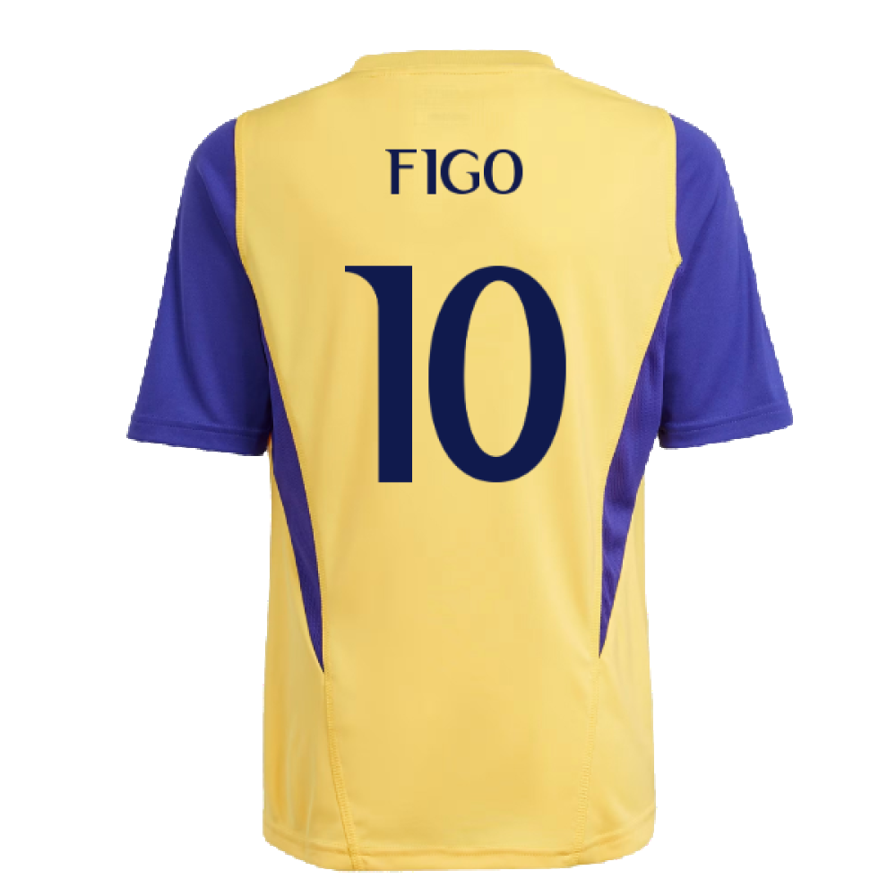 2023-2024 Real Madrid Training Shirt (Spark) - Kids (Figo 10)