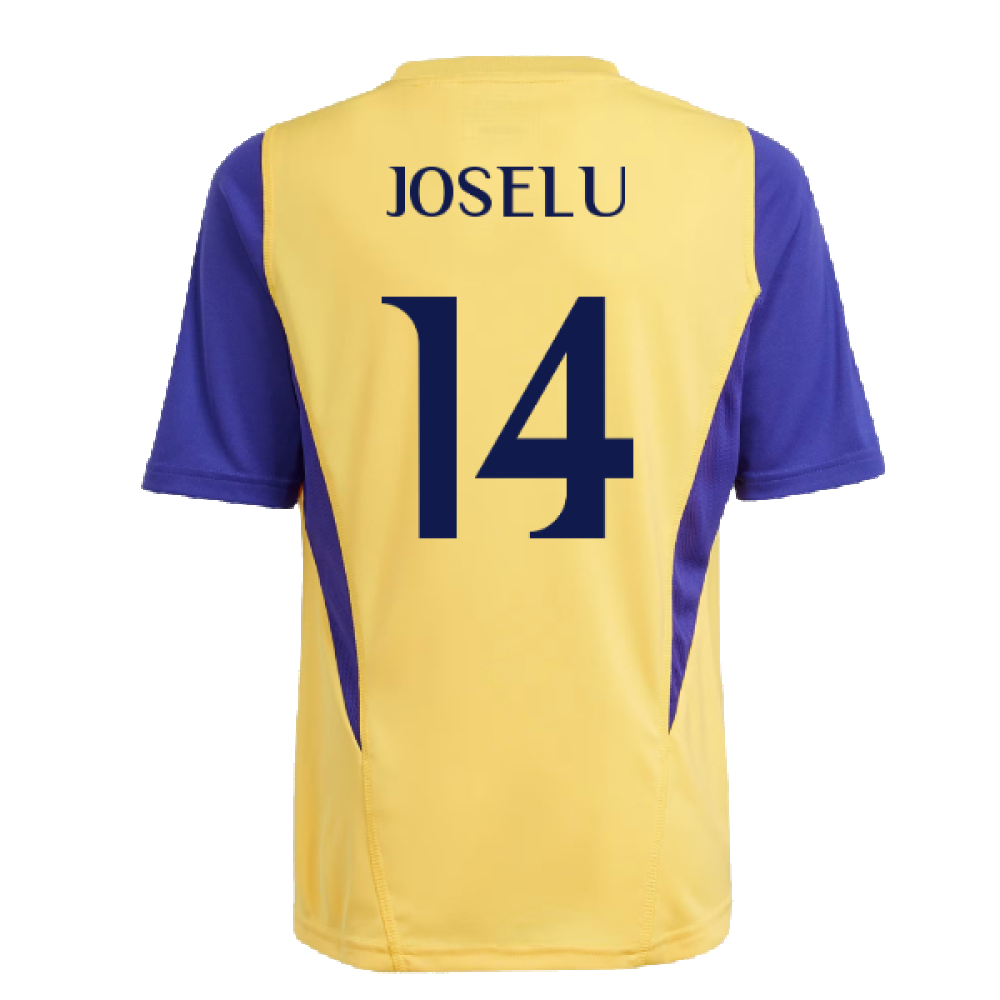 2023-2024 Real Madrid Training Shirt (Spark) - Kids (Joselu 14)