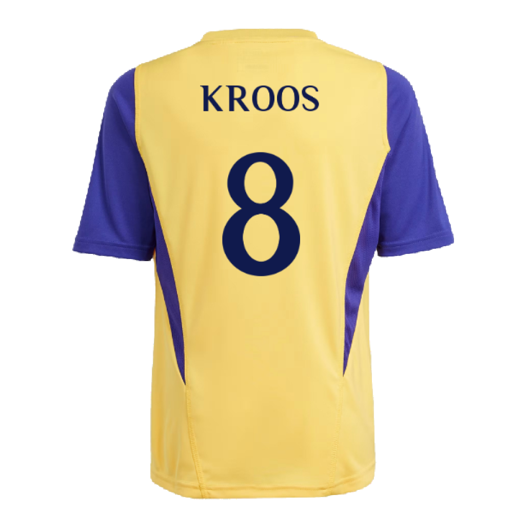 2023-2024 Real Madrid Training Shirt (Spark) - Kids (Kroos 8)