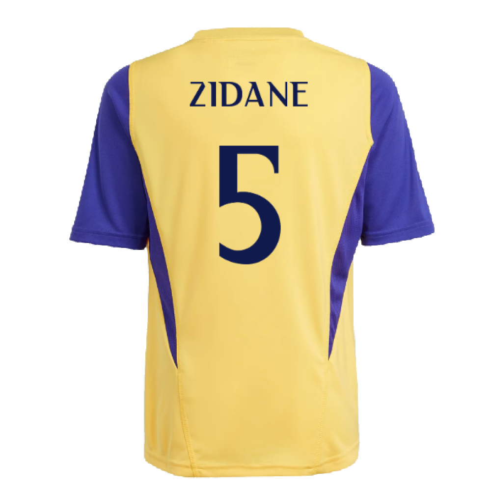 2023-2024 Real Madrid Training Shirt (Spark) - Kids (Zidane 5)