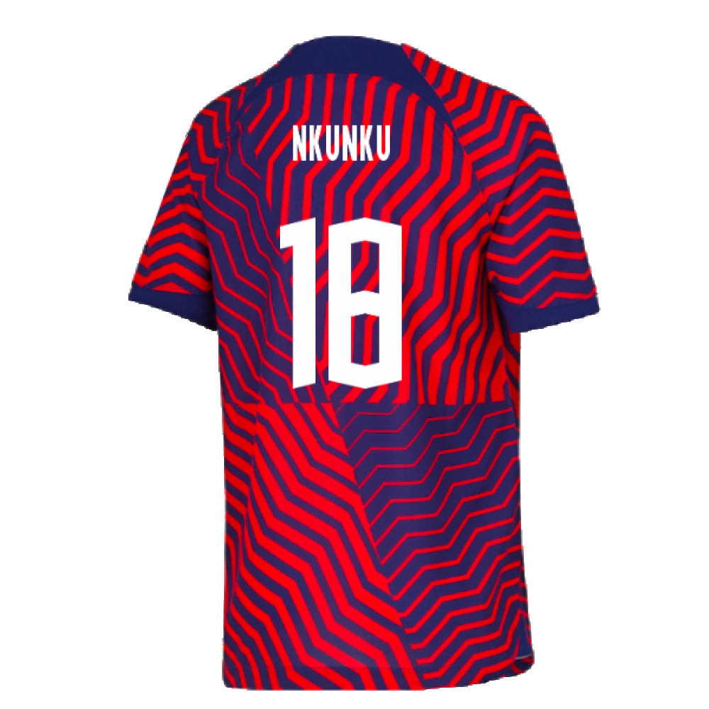 2023-2024 Red Bull Leipzig Away Shirt (Kids) (Nkunku 18)